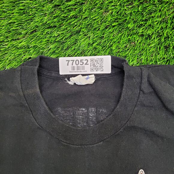 Vintage 1993 Hickory Crawdads Shirt M/L 21x26 Majestic USA - Picture 8 of 15